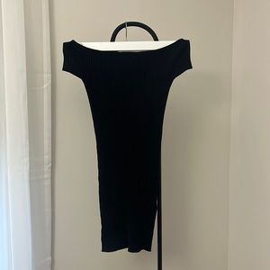 Forever 21 off shoulder sweater dress